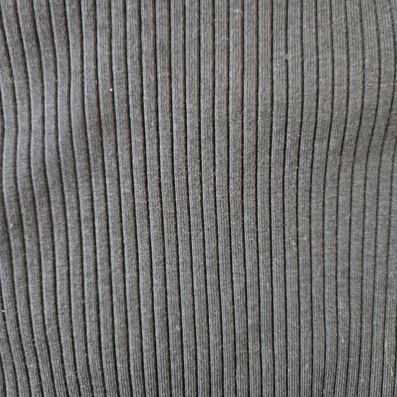 Good American Ribbed Short Sleeve Midi Bodycon Dress Size Small - Picture 4 of 5